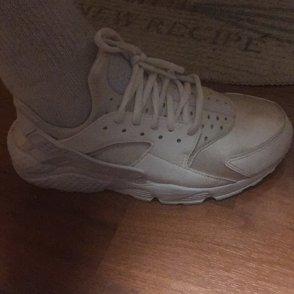All white air huarache